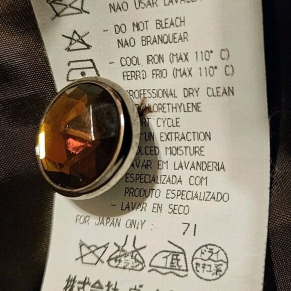 Valentino Miss V Vintage 2 pc Deep Purple Velvet Elegant Pant Suit Size US 10/12 - Picture 9 of 14